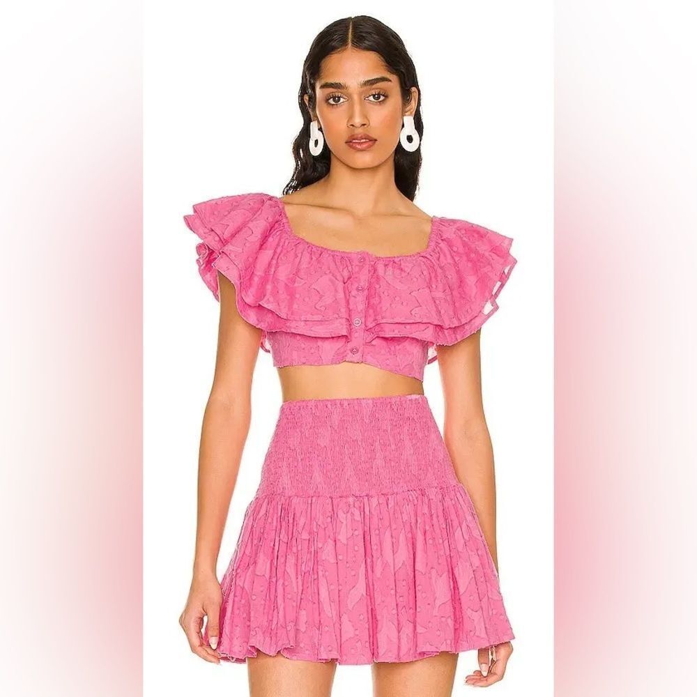 Revolve Place Nationale Pink Two Piece Set
